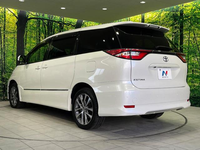 エスティマ アエラス 4WD 両側電動スライド 純正10型SDナビ バックカメラ AC100V電源 セーフティセンスC 禁煙車 ドラレコ コーナーセンサー スマートキー LEDヘッド ETC クルーズコントロール(45枚目)