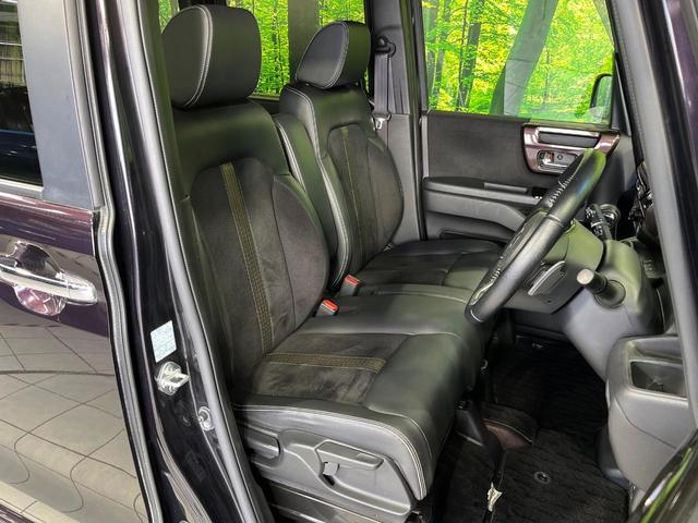 N-BOXカスタム G・Lターボホンダセンシング 4WD ターボ 両側電動スライドドア 純正SDナビ バックカメラ ホンダセンシング アダプティブクルーズ 禁煙車 シートヒーター 前後ドラレコ レーンキープ スマートキー LEDヘッド ETC(8枚目)