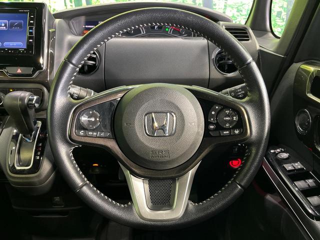 N-BOXカスタム G・Lターボホンダセンシング 4WD ターボ 両側電動スライドドア 純正SDナビ バックカメラ ホンダセンシング アダプティブクルーズ 禁煙車 シートヒーター 前後ドラレコ レーンキープ スマートキー LEDヘッド ETC(11枚目)