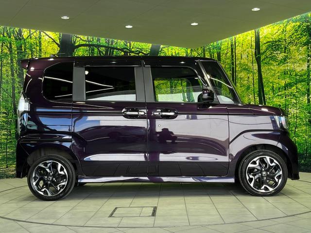 N-BOXカスタム G・Lターボホンダセンシング 4WD ターボ 両側電動スライドドア 純正SDナビ バックカメラ ホンダセンシング アダプティブクルーズ 禁煙車 シートヒーター 前後ドラレコ レーンキープ スマートキー LEDヘッド ETC(50枚目)