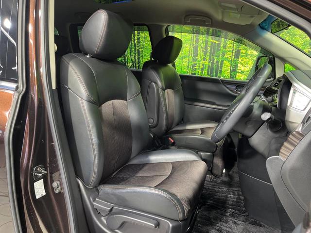 エルグランド 250ハイウェイスターS 4WD 両側電動スライド サイバーナビ フリップダウン バックカメラ インテリジェントエマージェンシーブレーキ 禁煙車 ハーフレザーシート クリアランスソナー スマートキー LEDヘッド ETC(8枚目)