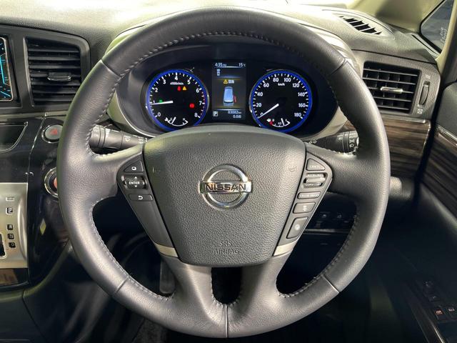 エルグランド 250ハイウェイスターS 4WD 両側電動スライド サイバーナビ フリップダウン バックカメラ インテリジェントエマージェンシーブレーキ 禁煙車 ハーフレザーシート クリアランスソナー スマートキー LEDヘッド ETC(12枚目)