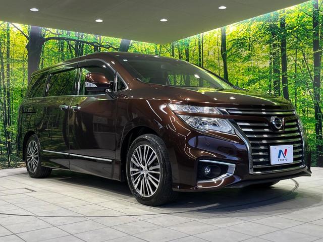 エルグランド 250ハイウェイスターS 4WD 両側電動スライド サイバーナビ フリップダウン バックカメラ インテリジェントエマージェンシーブレーキ 禁煙車 ハーフレザーシート クリアランスソナー スマートキー LEDヘッド ETC(17枚目)