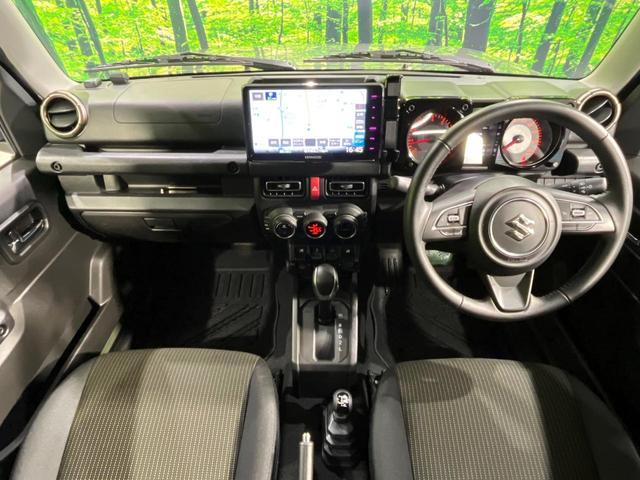 ジムニーシエラ ＪＣ　４ＷＤ　９型ナビ　バックカメラ　セーフティサポート　禁煙車　撥水シート　前席シートヒーター　ドラレコ　クリアランスソナー　スマートキー　ＬＥＤヘッド　ＥＴＣ　クルーズコントロール　オートハイビーム（2枚目）