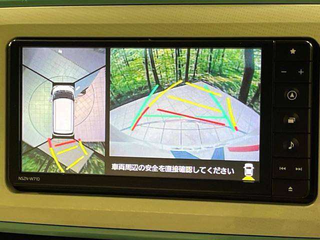 【パノラマモニター】専用のカメラにより、上から見下ろしたような視点で３６０度クルマの周囲を確認することができます☆死角部分も確認しやすく、狭い場所での切り返しや駐車もスムーズに行えます。