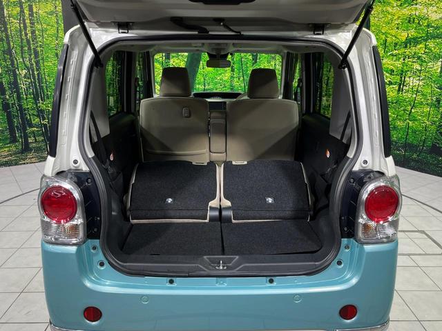 普段のお買い物や通勤、送迎等に十分な荷室スペースを確保しております。セカンドシートを倒すと、大きな荷物の積載も可能です♪
