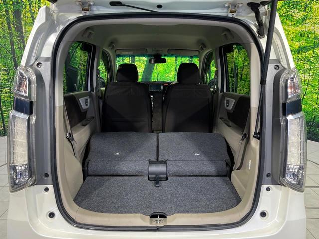 普段のお買い物や通勤、送迎等に十分な荷室スペースを確保しております。セカンドシートを倒すと、大きな荷物の積載も可能です♪