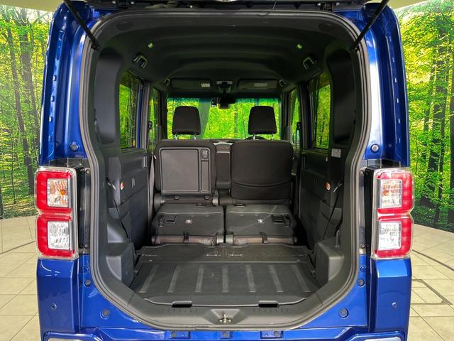 普段のお買い物や通勤、送迎等に十分な荷室スペースを確保しております。セカンドシートを倒すと、大きな荷物の積載も可能です♪