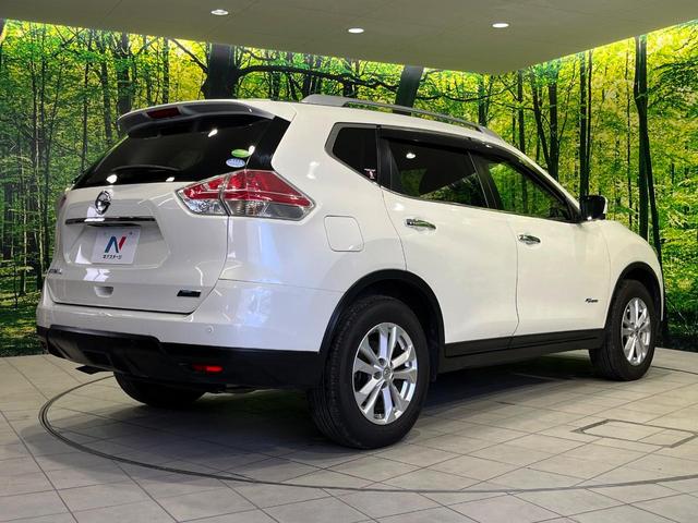 エクストレイル ２０Ｘ　ハイブリッド　エマージェンシーブレーキＰ　４ＷＤ　純正ＳＤナビ　全周囲カメラ　エマージェンシーブレーキ　禁煙車　防水シート　シートヒーター　コーナーセンサー　スマートキー　ＬＥＤヘッド　ＥＴＣ　クルーズコントロール　車線逸脱警報　オートライト（17枚目）