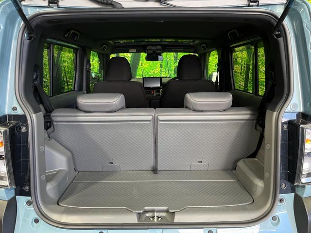 タフト Ｇ　ダーククロムベンチャー　４ＷＤ　ガラスルーフ　純正９型ディスプレイオーディオ　バックカメラ　スマートアシスト　禁煙車　前席シートヒーター　コーナーセンサー　スマートキー　ＬＥＤヘッド　純正１５インチアルミ　オートハイビーム（43枚目）