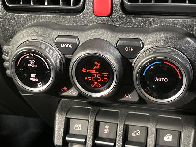 ジムニー ＸＣ　４ＷＤ　セーフティサポート　禁煙車　撥水加工シート　前席シートヒーター　クリアランスソナー　スマートキー　ＬＥＤヘッド　クルコン　オートハイビーム　車線逸脱警報　誤発進抑制機能　オートエアコン（6枚目）