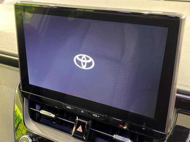 カローラツーリング ハイブリッド ダブルバイビー 4WD 純正10.5型ナビ バックカメラ セーフティセンス レーダークルーズ AC100V電源 禁煙車 ハーフレザーシート コーナーセンサー LEDヘッド ETC2.0 純正17インチAW(3枚目)