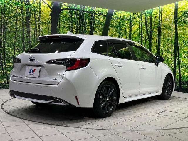 カローラツーリング ハイブリッド ダブルバイビー 4WD 純正10.5型ナビ バックカメラ セーフティセンス レーダークルーズ AC100V電源 禁煙車 ハーフレザーシート コーナーセンサー LEDヘッド ETC2.0 純正17インチAW(17枚目)