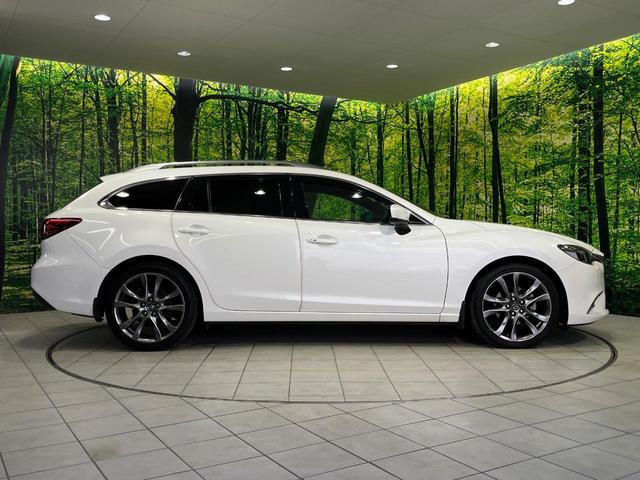 アテンザワゴン ＸＤ　Ｌパッケージ　４ＷＤ　ディーゼル　サンルーフ　マツダコネクトナビ　バックカメラ　スマートブレーキサポート　レーダークルーズ　禁煙車　レザーシート　ドラレコ　コーナーセンサー　スマートキー　ＬＥＤヘッド　ＥＴＣ（45枚目）