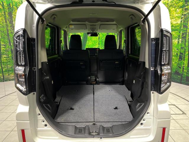 スペーシアカスタム ハイブリッドＸＳターボ　４ＷＤ　両側電動スライド　純正９型メモリーナビ　全周囲カメラ　セーフティサポート　アダプティブクルーズ　禁煙車　ハーフレザーシート　前席シートヒーター　クリアランスソナー　スマートキー　ＬＥＤヘッド（10枚目）