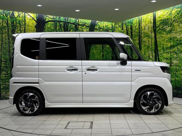 スペーシアカスタム ハイブリッドＸＳターボ　４ＷＤ　両側電動スライド　純正９型メモリーナビ　全周囲カメラ　セーフティサポート　アダプティブクルーズ　禁煙車　ハーフレザーシート　前席シートヒーター　クリアランスソナー　スマートキー　ＬＥＤヘッド（65枚目）