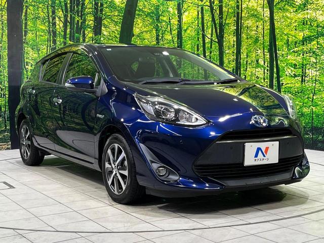 アクア Ｓスタイルブラック　純正９型ナビ　バックカメラ　セーフティセンス　禁煙車　シートヒーター　クリアランスソナー　スマートキー　ＬＥＤヘッド　オートハイビーム　車線逸脱警報　オートライト　オートエアコン　純正１５インチＡＷ（16枚目）