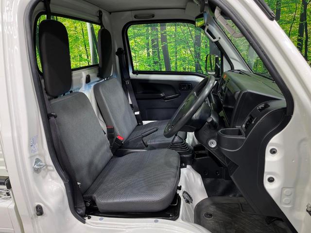 ハイゼットトラック スタンダードＳＡＩＩＩｔ　４ＷＤ　５ＭＴ　スマートアシスト３ｔ　禁煙車　クリアランスソナー　ＬＥＤヘッド　車線逸脱警報　誤発進抑制機能　オートライト（7枚目）