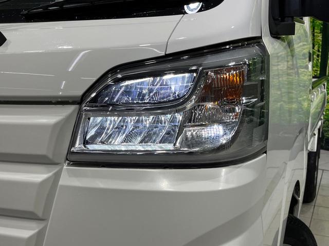 ハイゼットトラック スタンダードＳＡＩＩＩｔ　４ＷＤ　５ＭＴ　スマートアシスト３ｔ　禁煙車　クリアランスソナー　ＬＥＤヘッド　車線逸脱警報　誤発進抑制機能　オートライト（10枚目）