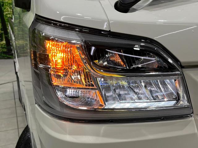 ハイゼットトラック スタンダードＳＡＩＩＩｔ　４ＷＤ　５ＭＴ　スマートアシスト３ｔ　禁煙車　クリアランスソナー　ＬＥＤヘッド　車線逸脱警報　誤発進抑制機能　オートライト（36枚目）