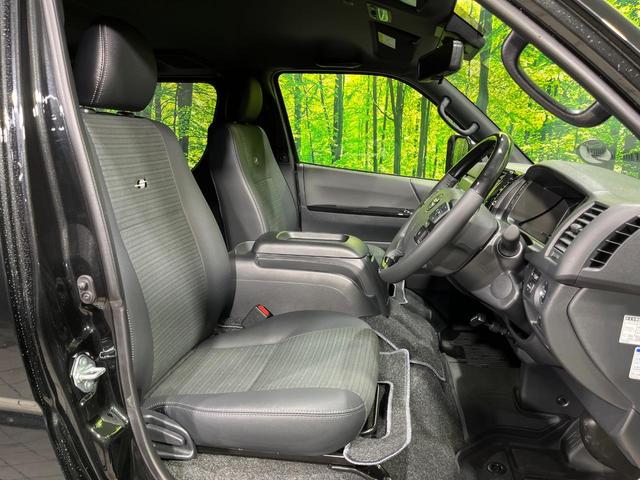 ハイエースバン ロングスーパーＧＬ　ダークプライムＳ　４ＷＤ　ディーゼル　ＡＣ１００Ｖ電源　セーフティセンス　禁煙車　ハーフレザーシート　クリアランスソナー　スマートキー　ＬＥＤヘッド　オートハイビーム　デジタルインナーミラー　車線逸脱警報　オートライト（8枚目）