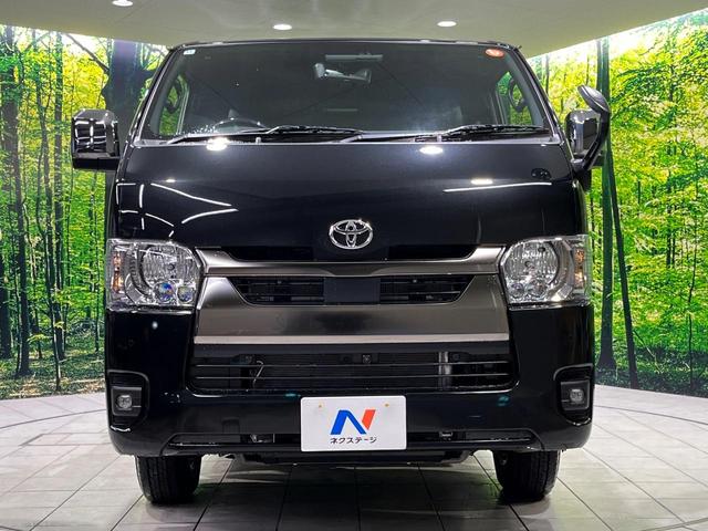 ハイエースバン ロングスーパーＧＬ　ダークプライムＳ　４ＷＤ　ディーゼル　ＡＣ１００Ｖ電源　セーフティセンス　禁煙車　ハーフレザーシート　クリアランスソナー　スマートキー　ＬＥＤヘッド　オートハイビーム　デジタルインナーミラー　車線逸脱警報　オートライト（14枚目）