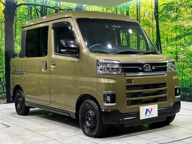 アトレー アトレーデッキバン　４ＷＤ　両側電動ドア　９インチＳＤナビ　バックカメラ　スマートアシスト　禁煙車　コーナーセンサー　スマートキー　ＬＥＤヘッド　ビルトインＥＴＣ　オートハイビーム　車線逸脱警報　オートライト（16枚目）