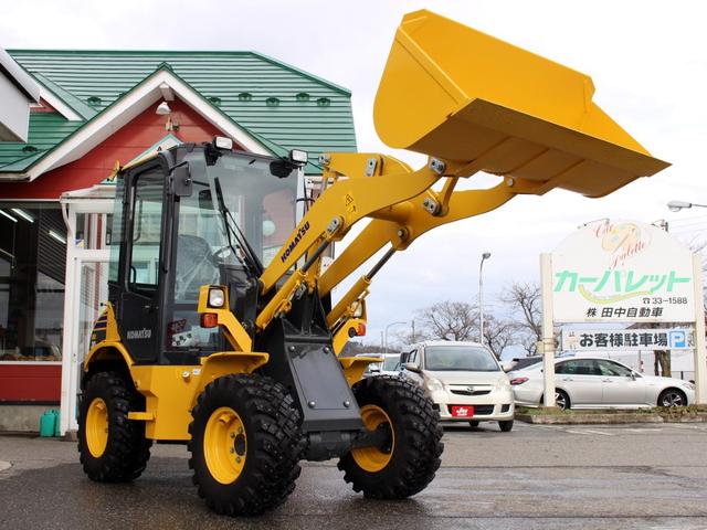 日本 　コマツ　ホイルローダーＷＡ３０除雪仕様　キャビン　ヒーター　サスペンションシート　スパイクタイヤ　幅広バケット（11枚目）