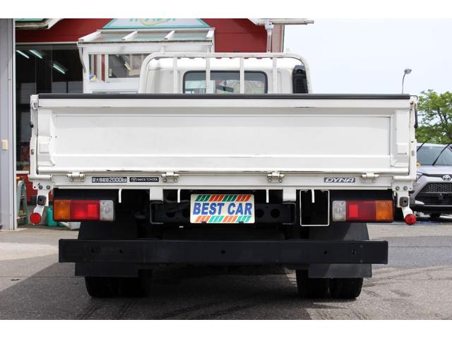 ダイナトラック ロングフルジャストロー　荷台内寸、長さ約４３３　幅１８７ｃｍ　ＥＴＣ車載器　積載量２ｔ（8枚目）