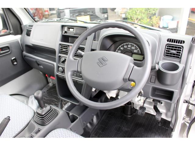 キャリイトラック ＫＣエアコン・パワステ　４ＷＤ　届出済み未使用車　ブレーキサポート　キーレス集中ドアロック（30枚目）