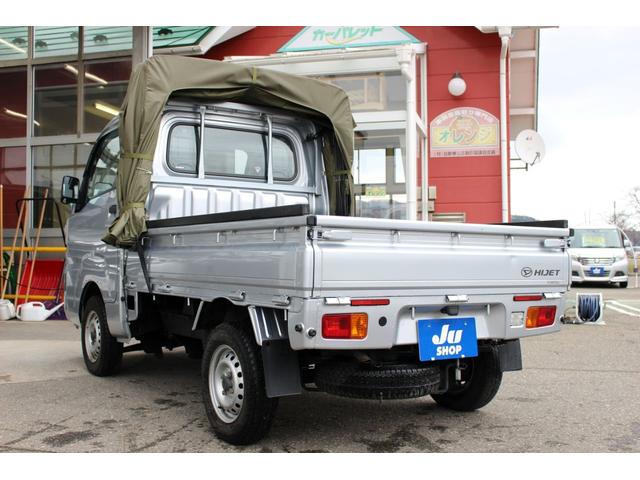 ハイゼットトラック スタンダード 4WD ダイハツ純正OPスライド式幌 オートマ エアコン パワステ(7枚目)