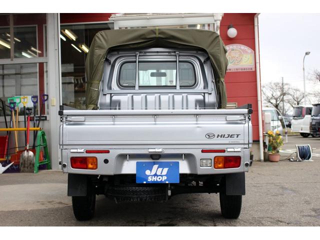 ハイゼットトラック スタンダード 4WD ダイハツ純正OPスライド式幌 オートマ エアコン パワステ(8枚目)