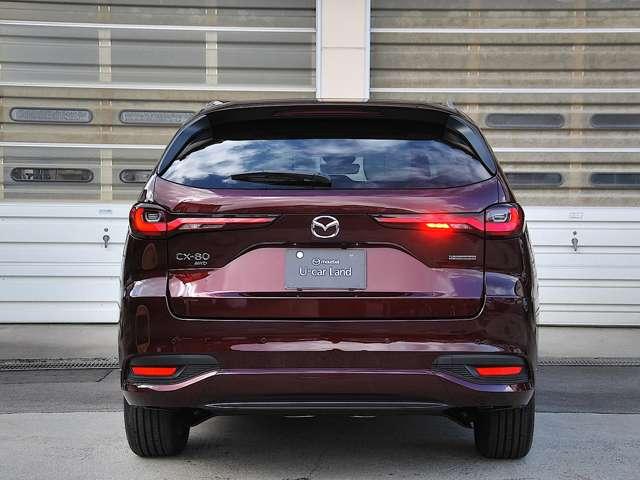 ＣＸ－８０ ３．３　ＸＤハイブリッド　エクスクルーシブ　モダン　ディーゼ　６人乗り仕様・セカンドシート（6枚目）