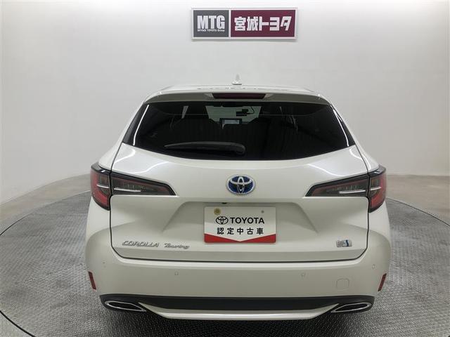 カローラツーリング ハイブリッド　ダブルバイビー　フルセグ　メモリーナビ　ミュージックプレイヤー接続可　バックカメラ　衝突被害軽減システム　ＥＴＣ　ドラレコ　ＬＥＤヘッドランプ　ワンオーナー　フルエアロ　記録簿（8枚目）