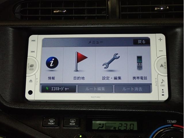 アクア Ｓ　ワンセグ　メモリーナビ（8枚目）