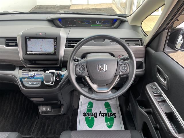 フリード+ハイブリッド ハイブリッドGブラックスタイル 禁煙1オーナー ホンダセンシング 純正TVナビBカメラ レーダークルーズ レーンキープ 両側PWスライド LEDオートライト シートヒーター フルフラット 電格ミラー スマートキー ETC(28枚目)