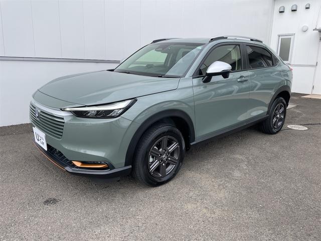 ヴェゼル e:HEV X・HuNTパッケージ 当社デモカー ホンダセンシング レーダークルーズ・レーンキープ ナビTVBカメラ ETC2.0 ルーフレール LEDオートハイビーム ハーフレザーシート パーキングセンサー USB Bluetooth(14枚目)