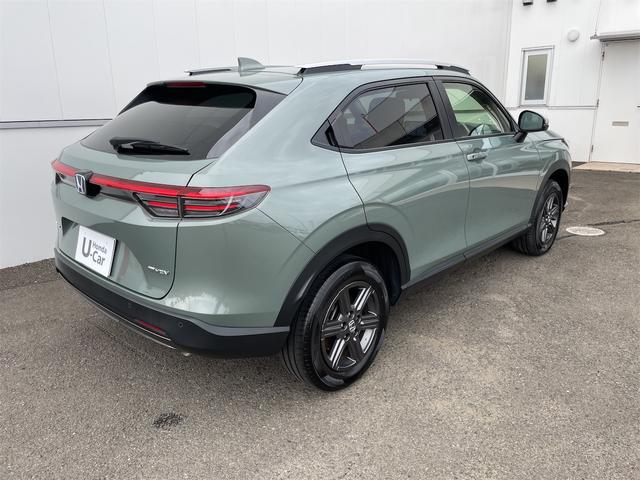 ヴェゼル e:HEV X・HuNTパッケージ 当社デモカー ホンダセンシング レーダークルーズ・レーンキープ ナビTVBカメラ ETC2.0 ルーフレール LEDオートハイビーム ハーフレザーシート パーキングセンサー USB Bluetooth(17枚目)