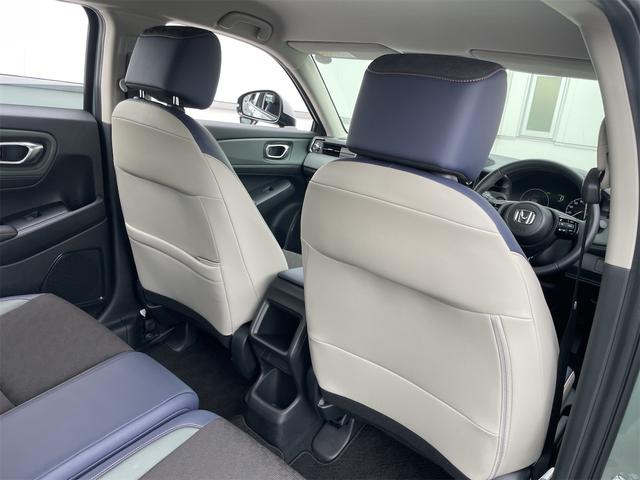 ヴェゼル e:HEV X・HuNTパッケージ 当社デモカー ホンダセンシング レーダークルーズ・レーンキープ ナビTVBカメラ ETC2.0 ルーフレール LEDオートハイビーム ハーフレザーシート パーキングセンサー USB Bluetooth(28枚目)