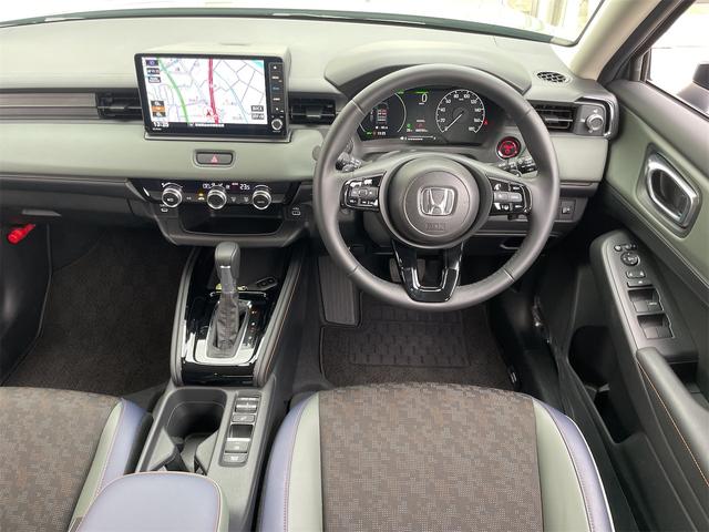 ヴェゼル e:HEV X・HuNTパッケージ 当社デモカー ホンダセンシング レーダークルーズ・レーンキープ ナビTVBカメラ ETC2.0 ルーフレール LEDオートハイビーム ハーフレザーシート パーキングセンサー USB Bluetooth(36枚目)