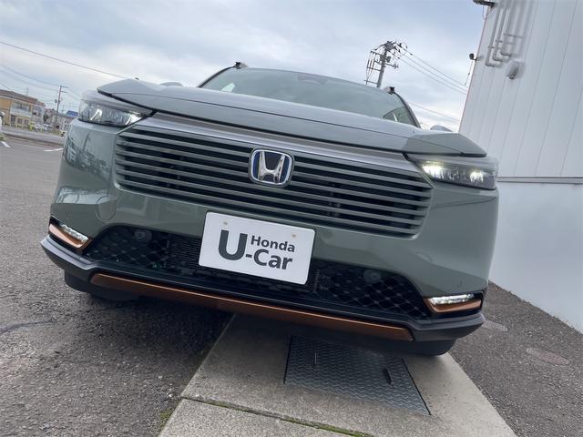 ヴェゼル e:HEV X・HuNTパッケージ 当社デモカー ホンダセンシング レーダークルーズ・レーンキープ ナビTVBカメラ ETC2.0 ルーフレール LEDオートハイビーム ハーフレザーシート パーキングセンサー USB Bluetooth(54枚目)