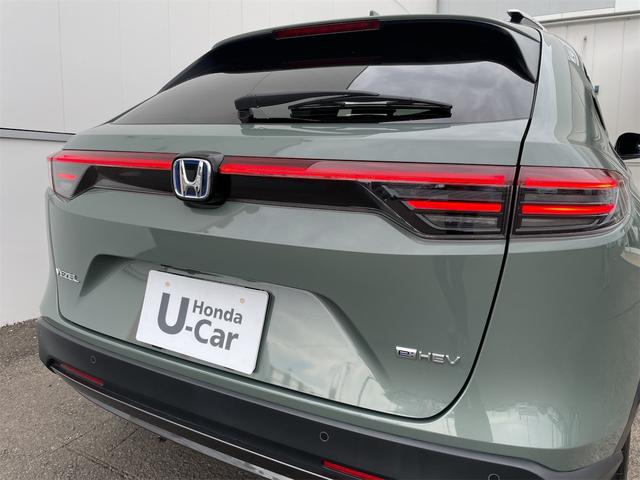 ヴェゼル e:HEV X・HuNTパッケージ 当社デモカー ホンダセンシング レーダークルーズ・レーンキープ ナビTVBカメラ ETC2.0 ルーフレール LEDオートハイビーム ハーフレザーシート パーキングセンサー USB Bluetooth(64枚目)