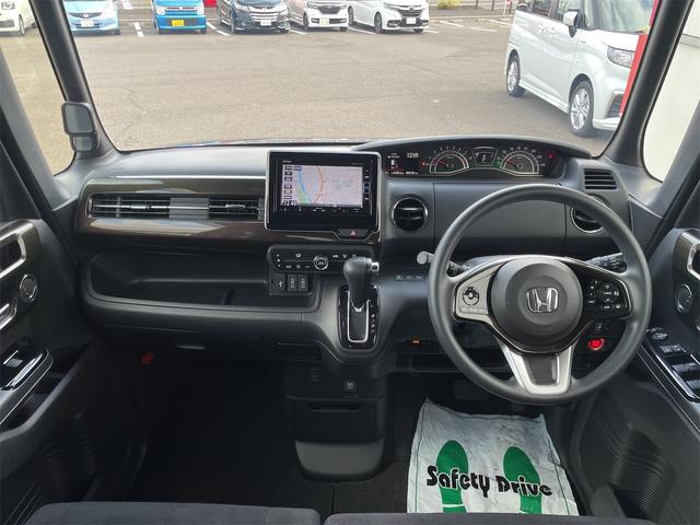 N-BOXカスタム G・Lホンダセンシング ナビTVBカメラ Blutooth レーンキープ アダプティブクルーズ 衝突軽減装置 LEDオートハイビーム PWスライドドア スマートキー USB ETC 禁煙車 サイドエアバック 横滑り防止装置(2枚目)