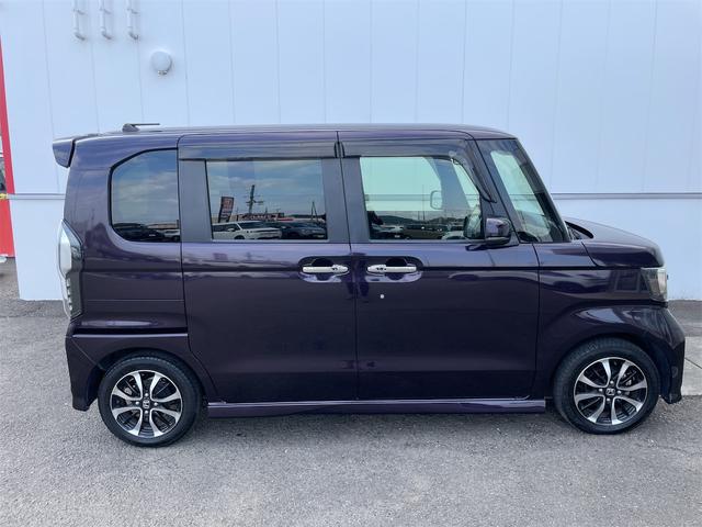 N-BOXカスタム G・Lホンダセンシング ナビTVBカメラ Blutooth レーンキープ アダプティブクルーズ 衝突軽減装置 LEDオートハイビーム PWスライドドア スマートキー USB ETC 禁煙車 サイドエアバック 横滑り防止装置(16枚目)