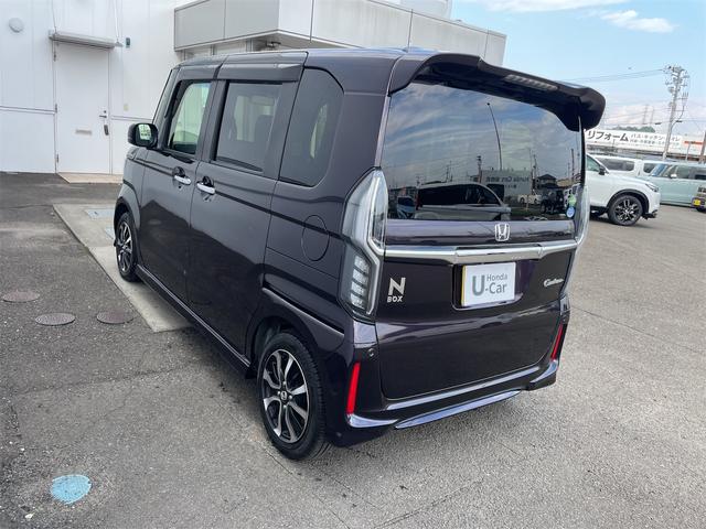 N-BOXカスタム G・Lホンダセンシング ナビTVBカメラ Blutooth レーンキープ アダプティブクルーズ 衝突軽減装置 LEDオートハイビーム PWスライドドア スマートキー USB ETC 禁煙車 サイドエアバック 横滑り防止装置(19枚目)