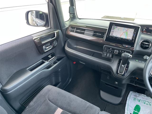 N-BOXカスタム G・Lホンダセンシング ナビTVBカメラ Blutooth レーンキープ アダプティブクルーズ 衝突軽減装置 LEDオートハイビーム PWスライドドア スマートキー USB ETC 禁煙車 サイドエアバック 横滑り防止装置(36枚目)