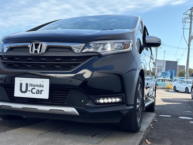 フリード＋ハイブリッド ハイブリッド・クロスター　ホンダセンシング　レーダークルーズ　レーンキープ　純正９インチナビＴＶＢカメラ　Ｂｌｕｔｏｏｔｈ　前後ドラレコ　ルーフレール　シートヒーター　ＬＥＤオートライト　ＥＴＣ　ＵＳＢ　両側ＰＷスライド（62枚目）