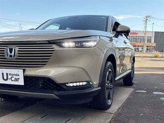 ヴェゼル e:HEV X 純正8インチナビTVBカメラ Blutooth DVD 前後ドラレコ ホンダセンシング レーダークルーズ レーンキープ LEDオートハイビーム ETC USB スマートキー 禁煙車 パーキングセンサー(58枚目)