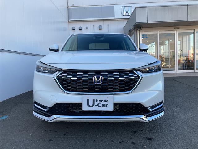 ヴェゼル ｅ：ＨＥＶ　Ｚ　４ＷＤ　ＯＰフロントグリル　ＯＰフロント・リア・サイドロアースカート　禁煙１オーナー　８インチ純正ナビＴＶＢカメラ　Ｂｌｕｔｏｏｔｈ　シートヒーター　ＢＳＩ　ホンダセンシング　レーダークルー　ＵＳＢ（13枚目）