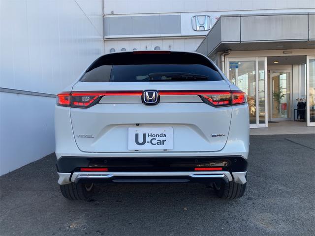 ヴェゼル ｅ：ＨＥＶ　Ｚ　４ＷＤ　ＯＰフロントグリル　ＯＰフロント・リア・サイドロアースカート　禁煙１オーナー　８インチ純正ナビＴＶＢカメラ　Ｂｌｕｔｏｏｔｈ　シートヒーター　ＢＳＩ　ホンダセンシング　レーダークルー　ＵＳＢ（18枚目）